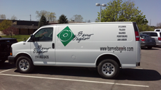 Custom  Lettering barry-bagel-van